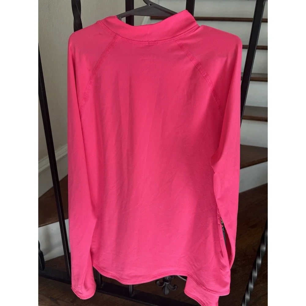 Girl's Size XL 14-16 Lands' End Rash Guard Swim Shirt Set of 2